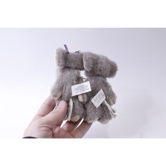 Boyds, Small Plush, Two Elephants, Noah's Ark, Packy and Dermah, ~ 250113-WH 63 - Picture 2 of 3
